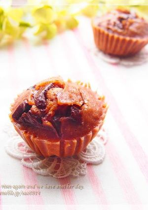 フライパンで作るチョコココア蒸しパン-レシピのメイン写真