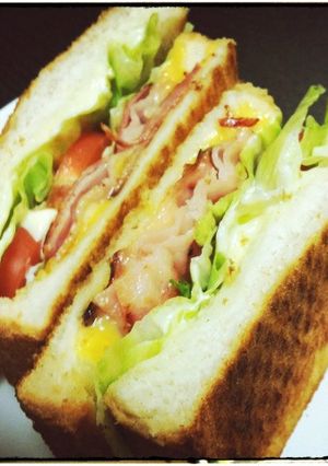 アメリカン♩サンドイッチ‼‼-レシピのメイン写真