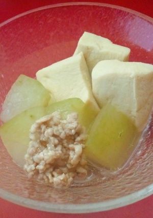 簡単★冬瓜と高野豆腐の含め煮★-レシピのメイン写真