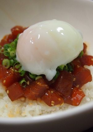 まぐろユッケ丼-レシピのメイン写真
