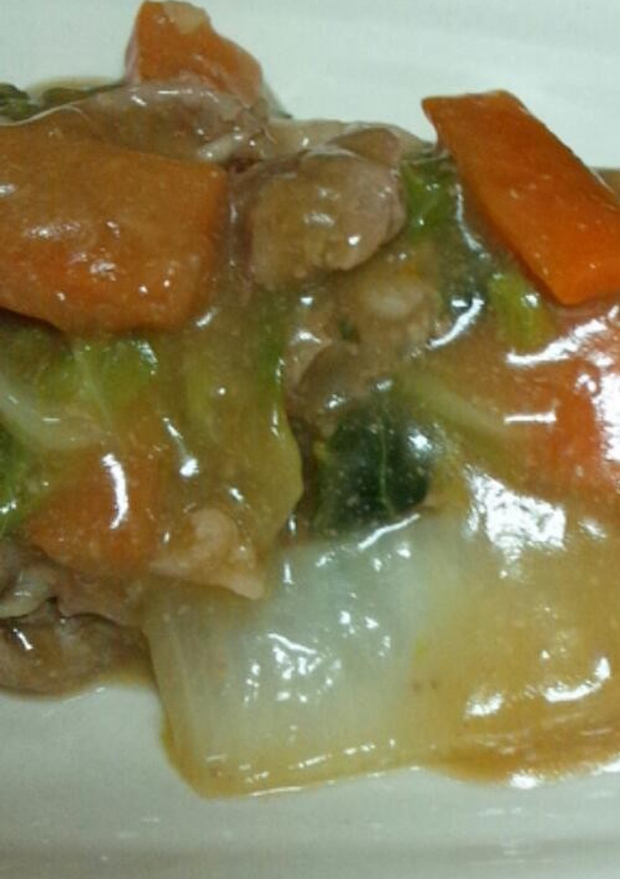 優しい味☆白菜と豚肉の中華風炒め-レシピのメイン写真