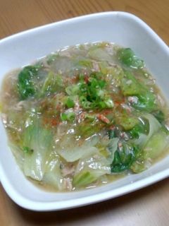 春雨のレタスあん煮♪-レシピのメイン写真
