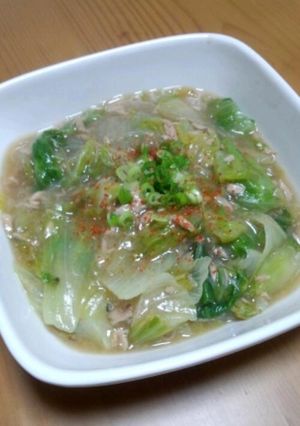 春雨のレタスあん煮♪-レシピのメイン写真