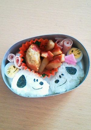 LOVEｽﾇｰﾋﾟｰキャラ弁☆-レシピのメイン写真