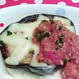 丸なすのミートソース焼き
