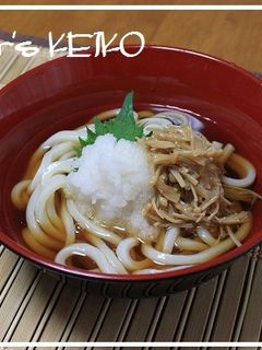 冷やしなめたけおろしうどん-レシピのメイン写真