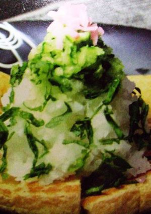V焼き上げ豆腐の大根おろしのせ-レシピのメイン写真