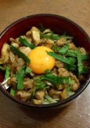 がっつりとりたま丼♪-レシピのメイン写真