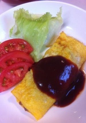 挽肉のオムレツ-レシピのメイン写真