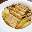 冷凍吉牛で肉豆腐(o^∀^o)