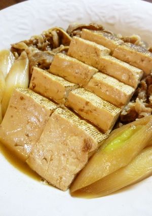 冷凍吉牛で肉豆腐(o^∀^o)-レシピのメイン写真