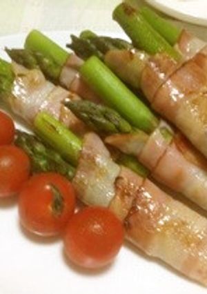 アスパラのベーコン巻-レシピのメイン写真