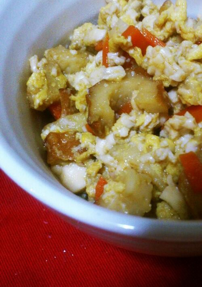 うまうま！わが家の炒り豆腐-レシピのメイン写真