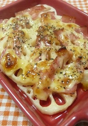 レンコンのオーブン焼き-レシピのメイン写真