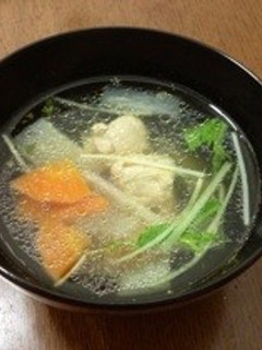 鳥だしスープ♪-レシピのメイン写真