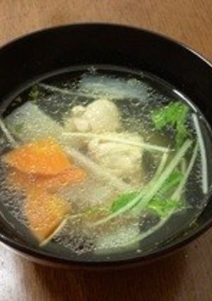鳥だしスープ♪-レシピのメイン写真