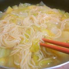 ラーメン風♪？うまうまそーめん♪-レシピのメイン写真