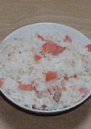 鮭ごはん-レシピのメイン写真