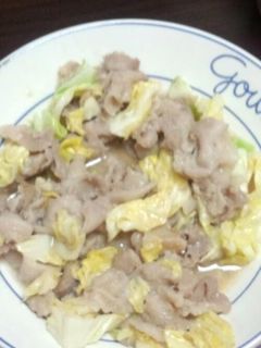 豚肉とキャベツの塩麹炒め-レシピのメイン写真