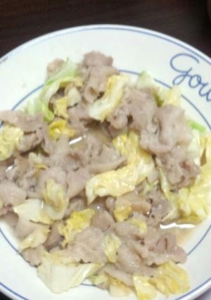 豚肉とキャベツの塩麹炒め-レシピのメイン写真
