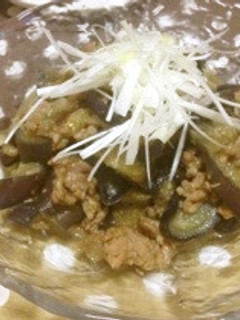 ナスの味噌ひき肉炒め-レシピのメイン写真