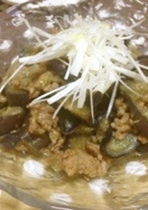 ナスの味噌ひき肉炒め-レシピのメイン写真
