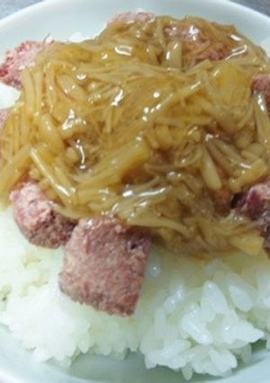 冷コンビーフとなめたけのロックンロール-レシピのメイン写真