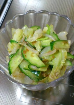 キャベツの梅肉和え-レシピのメイン写真