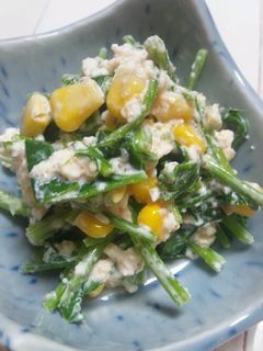 ほうれん草と豆腐の明太子マヨ和え☆-レシピのメイン写真