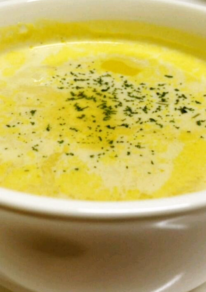 冷凍かぼちゃと豆乳のスープ-レシピのメイン写真