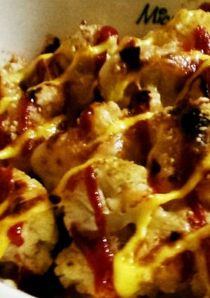 簡単ヘルシー☆カリフラワーのチーズ焼き♪-レシピのメイン写真