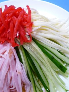 チーズ入れてね☆冷やし中華-レシピのメイン写真