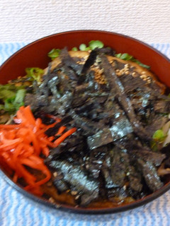 パパのアジの蒲焼丼-レシピのメイン写真
