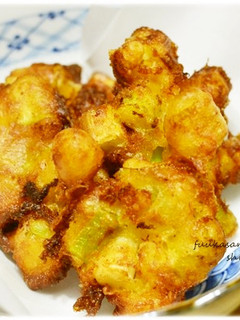 サク旨〜♪ネギ味噌天麩羅-レシピのメイン写真
