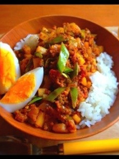 さやえんどうのドライカレー-レシピのメイン写真