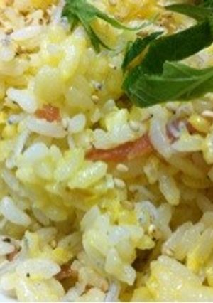 梅しそしらすチャーハン-レシピのメイン写真