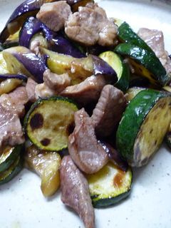 豚肉と夏野菜炒め-レシピのメイン写真