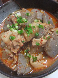 豚バラとこんにゃくの味噌煮(圧力鍋使用)-レシピのメイン写真