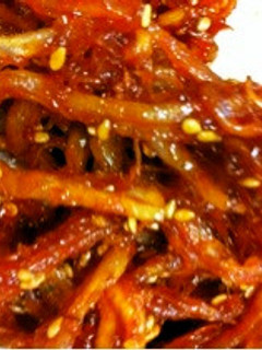 辛い割きイカのおかず2-レシピのメイン写真