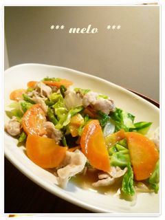 ☆ ダシダで簡単おいしい野菜炒め ☆-レシピのメイン写真