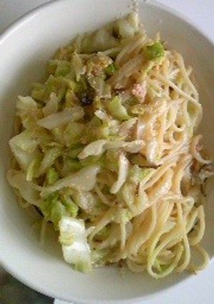 超簡単！！キャベツ たらこパスタ☆-レシピのメイン写真