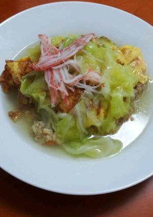 キャベツあんかけチャーハン-レシピのメイン写真