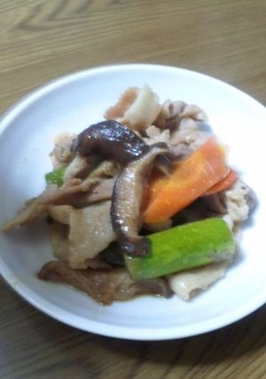ご飯が欲しくなる豚肉とアスパラの彩り炒め-レシピのメイン写真