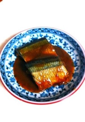 骨まで食べれるサンマの味噌煮-レシピのメイン写真