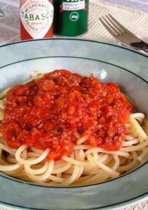 ミートソース-レシピのメイン写真