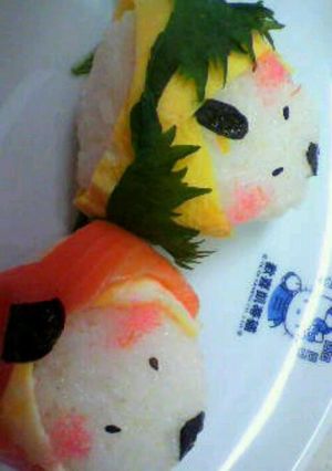 手作りお雛様(^-^)-レシピのメイン写真