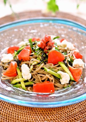 さっぱり✿和風イタリアンな♫サラダ風蕎麦-レシピのメイン写真