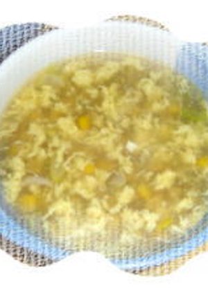 お手軽な食べるコーンスープ-レシピのメイン写真