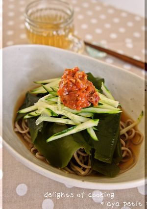 ☆ 梅かつお冷やしそば ☆-レシピのメイン写真