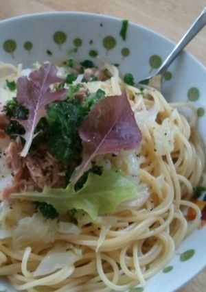 ☆ツナとキャベツの冷製パスタ☆-レシピのメイン写真